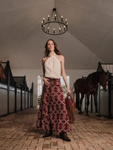 Johanna Ortiz Ecru Modern Inner Balance Bow Shirt