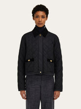Ferragamo Black Padded Blouson Jacket