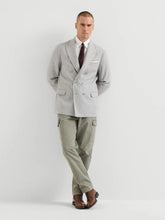 Brunello Cucinelli Military Green Cotton Cargo Trousers