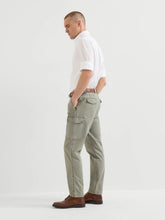 Brunello Cucinelli Military Green Cotton Cargo Trousers