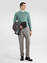 Dolce & Gabbana Grey Virgin Wool Jogging Trousers