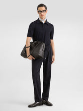 Dolce & Gabbana Black Pinstripe Wool Jogging Trousers