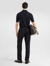 Dolce & Gabbana Black Pinstripe Wool Jogging Trousers