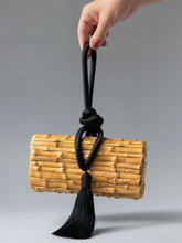 Glorinha Paranaguá Black Tanit Bamboo Mini Bag