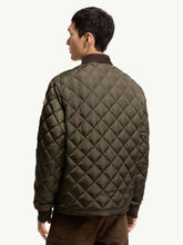 Moncler Olive Green Eclal Short Down Jacket