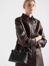 Prada Black Buckle Small Leather Bag