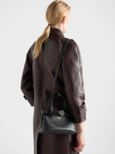Prada Black Buckle Small Leather Bag
