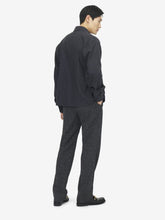 McQueen Charcoal Cotton Harness Overshirt