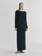 Lisa Yang Black Maurie Cotton Cashmere Sweater