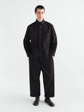 Lemaire Black Light Cotton Twill Two-Pocket Shirt