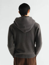 Lemaire Stone Cashmere Hooded Sweater