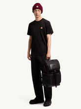 Moncler Black Cotton Jersey Logo T-Shirt