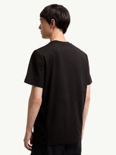Moncler Black Cotton Jersey Logo T-Shirt