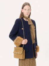 Valentino Garavani Havana Beige Rockstud Spike Medium Bag