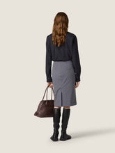 Miu Miu Black Stretch Poplin Shirt