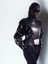 Balmain Black Lambskin Signature Jacket