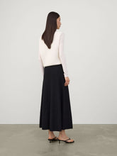 Lisa Yang Black Torie Cashmere Maxi Skirt
