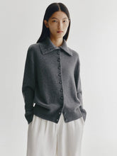 Lisa Yang Graphite Denie Cashmere Cardigan