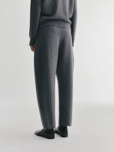 Lisa Yang Graphite Wrenda Cashmere Barrel Trousers