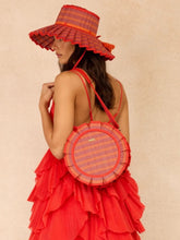 Lorna Murray Bossa Nova Checked Pleated Sun Hat