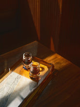 Reflections Copenhagen Whimsy Amber Whisky Set of 2 Glasses
