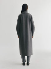 Lisa Yang Mid Grey Doublé Shawl Coat