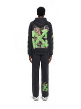 Off-White Vintage Black Bacco Arrow Skate Hooded Sweatshirt
