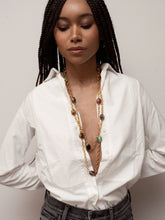 Sylvia Toledano Multicolour River Stone Gold Necklace