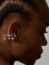Panconesi Silver Kismet Huggie Zircon Ear Cuff