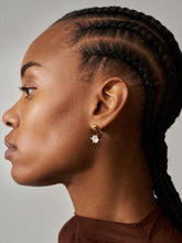 Panconesi Gold Nova Zircon Earrings
