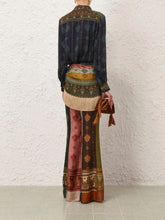 Zimmermann Spliced Prism Valiant Silk Trousers