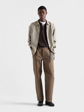 Prada Cord Beige Virgin Wool Shirt Jacket