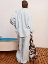 Alémais Pale Blue Grace Linen Shirt