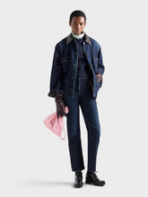 Prada Blue Straight-Leg Washed Denim Jeans