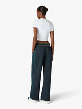 Casablanca Navy Punto Low-Rise Cotton Joggers