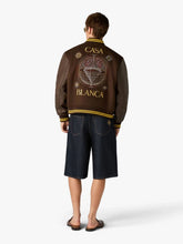 Casablanca Brown Celestial Pyramid Varsity Jacket