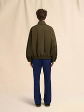 Marni Deep Green Organic Cotton Bomber Jacket
