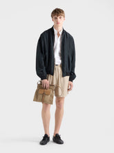 Prada White Loose Fit Linen Shirt