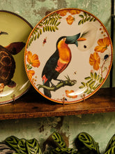 La DoubleJ Floroucan Decorative Porcelain Plate