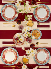 La DoubleJ Contrada Bordeaux in Panama Large Tablecloth