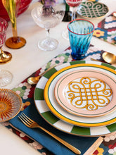 La DoubleJ Set of 2 Cortile Pink Dessert Plates