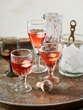 Madam Stoltz Cocktail Glass with Cutting