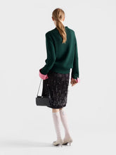 Prada Bottle Green Wool and Cashmere Jumper