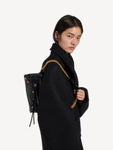 Balenciaga Black Le City Lambskin Clutch with Chain