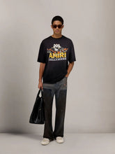 Amiri Black MA Eagle Oversized Cotton T-Shirt