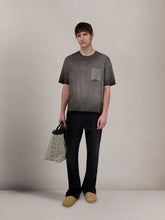 Amiri Black Faded Pocket Box T-Shirt
