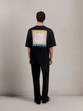 Amiri Black Bandana Patch Oversized T-Shirt