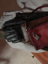 Prada Black Nappa Leather Gloves