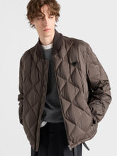 Prada Brown Selva Quilted Bomber Jacket