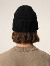 Ami Paris Black Wool Ami de Coeur Beanie